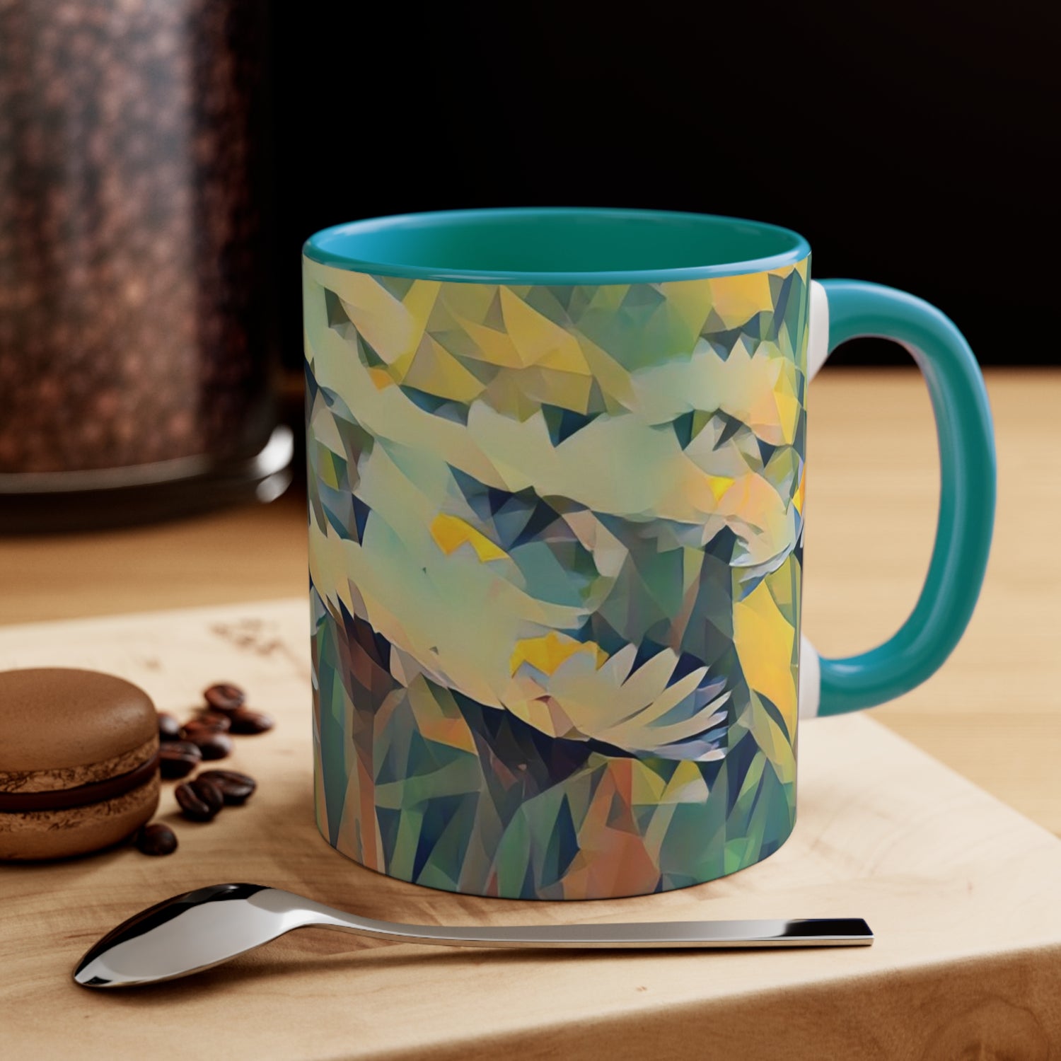 Mug 11oz - Poly Art - Flower of Daisies (Variant 02)