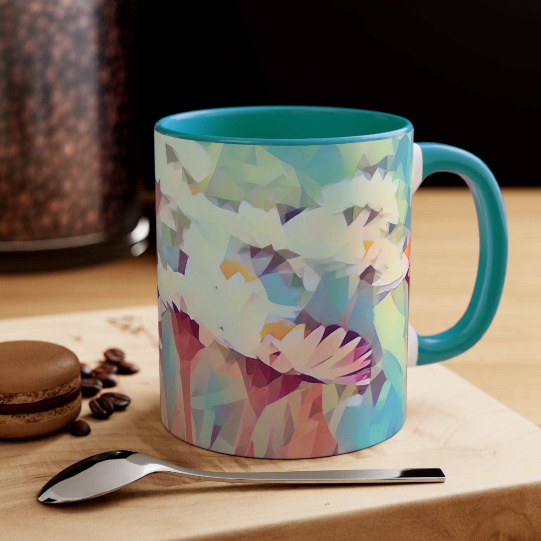 Mug 11oz - Poly Art - Flower of Daisies (Variant 06)