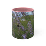 Mug 11oz - Flower of Lavender with Bombus Insect (Variant 2)