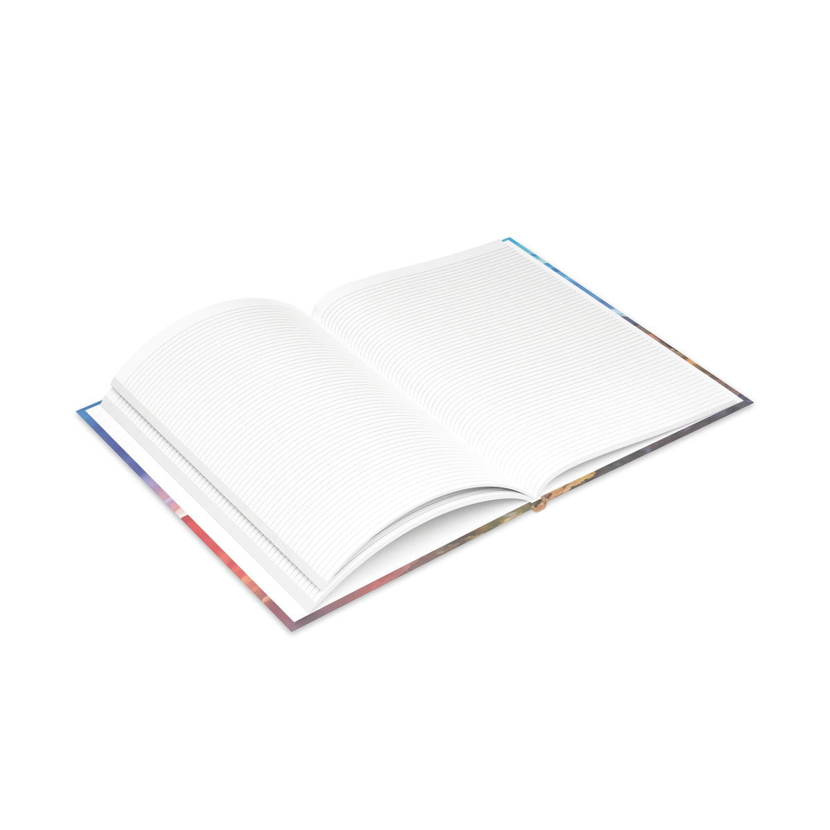 Hardcover Notebook with Puffy Covers - Tuscan Landscape (Variant 2)
