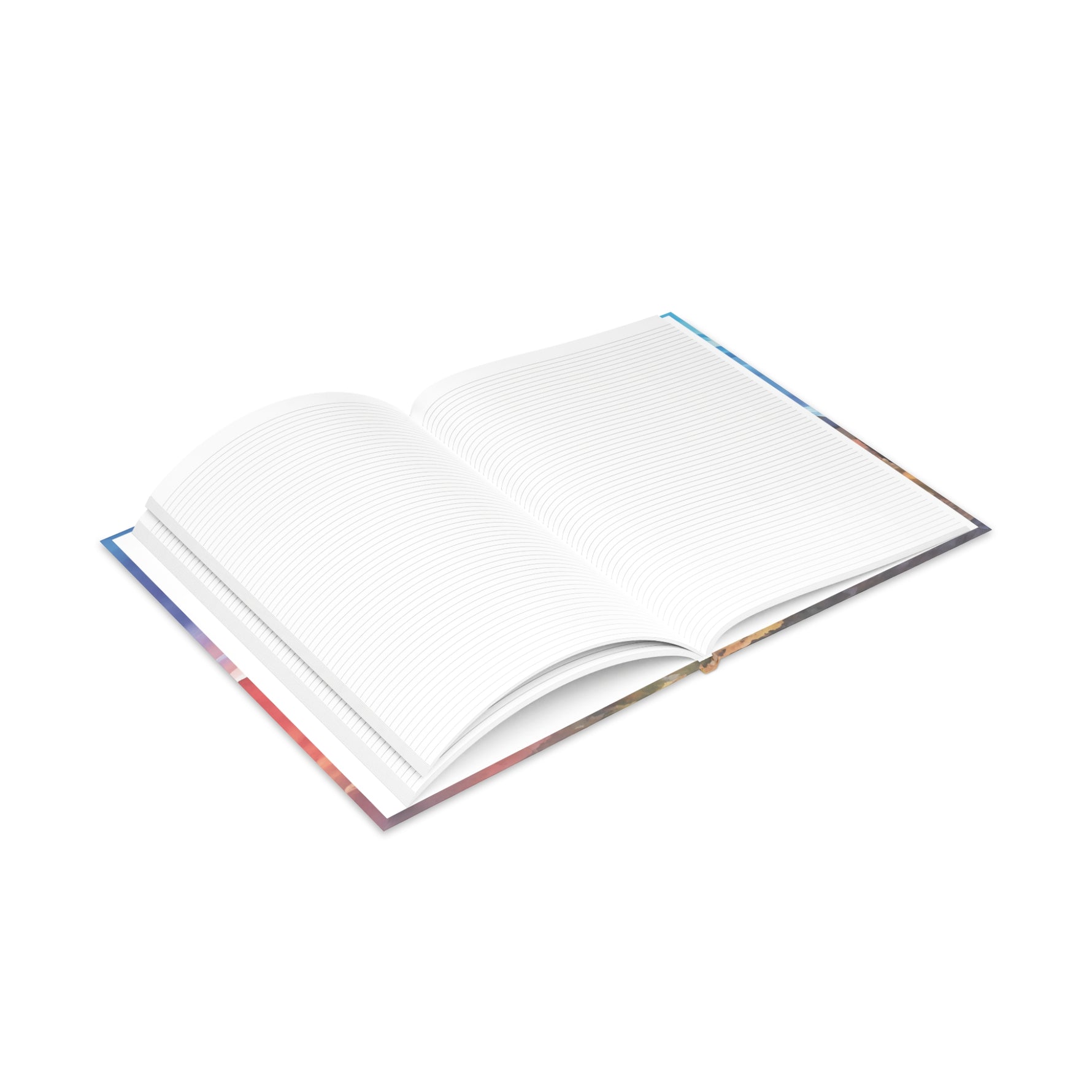 Hardcover Notebook with Puffy Covers - Tuscan Landscape (Variant 2)