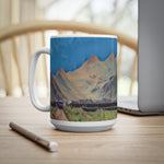 Ceramic White Cup 15oz - Poly Art - China's Guilin Hills