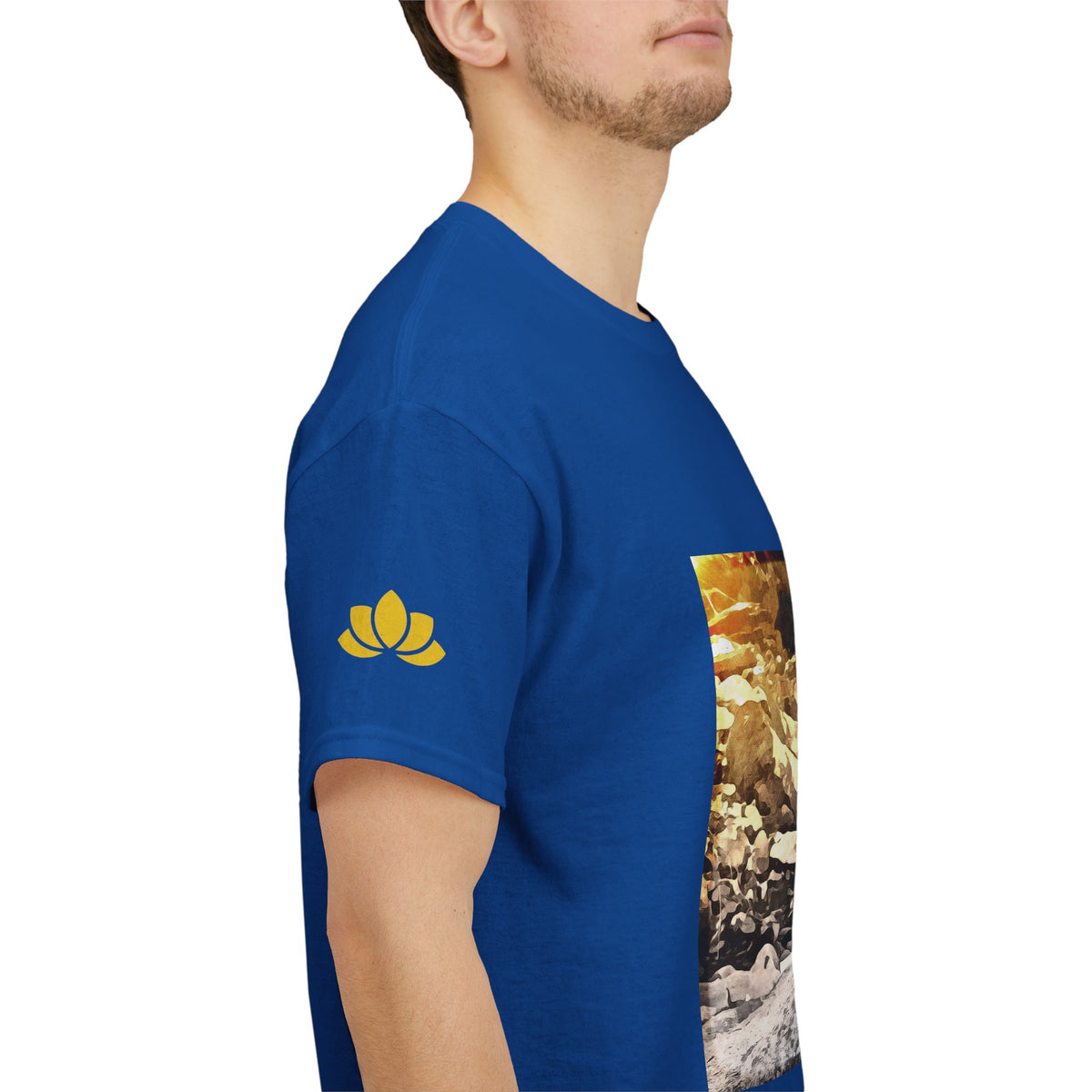 Unisex Heavy Cotton Tee - Stone Balance (Variant 1)