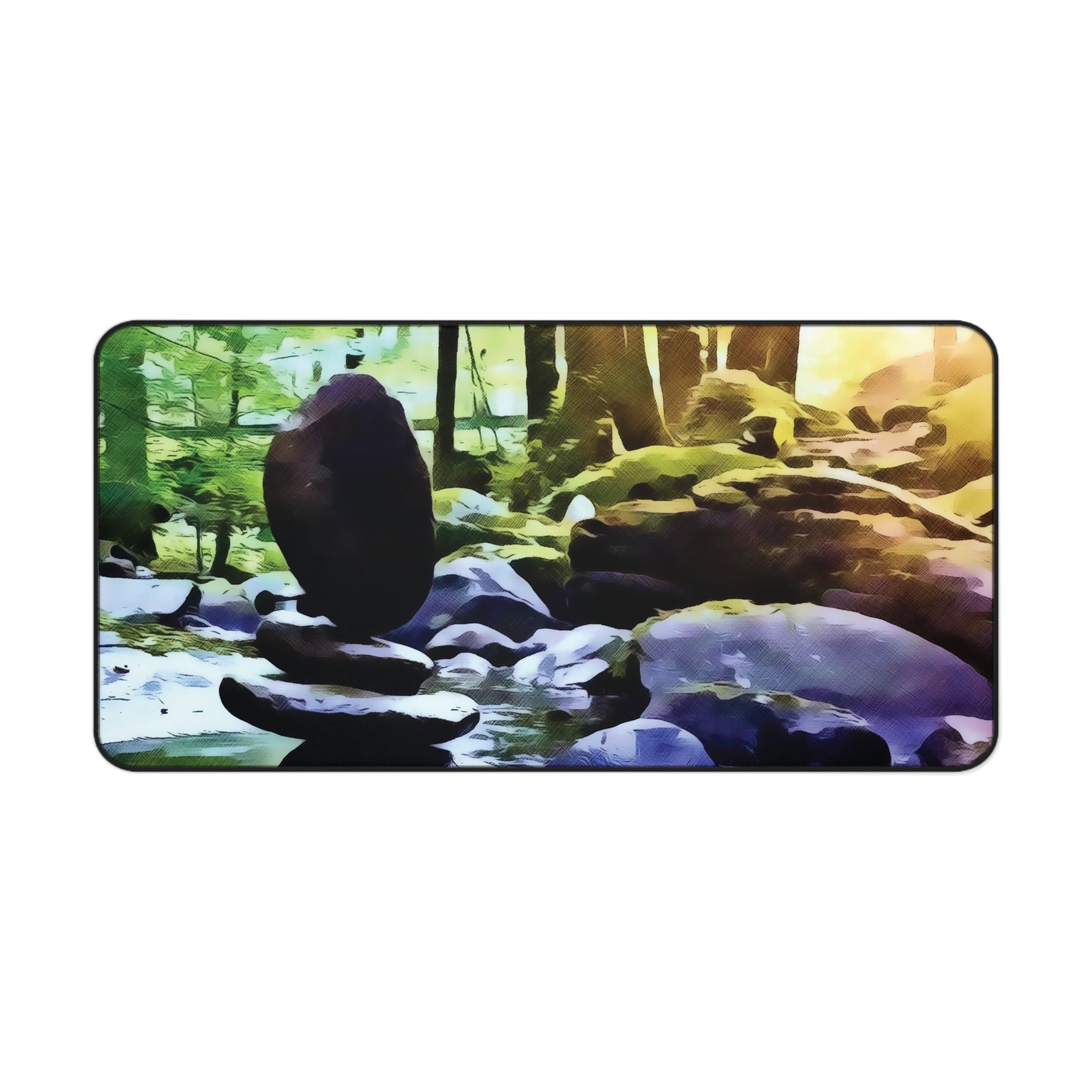 Desk Mat - Stone Balance (Variant 2)