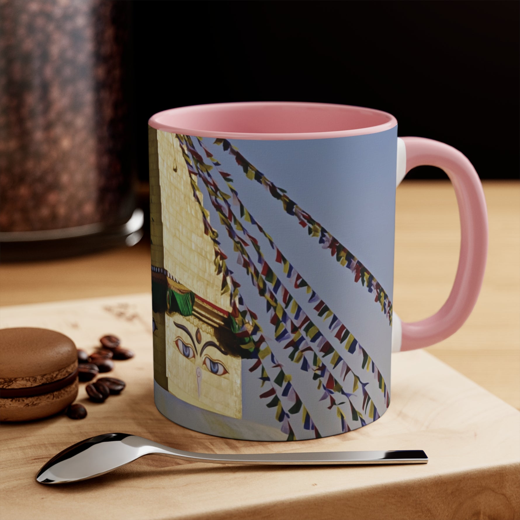 Mug 11oz - Nepal, Stupa with Buddha's Eyes (Variant 6)