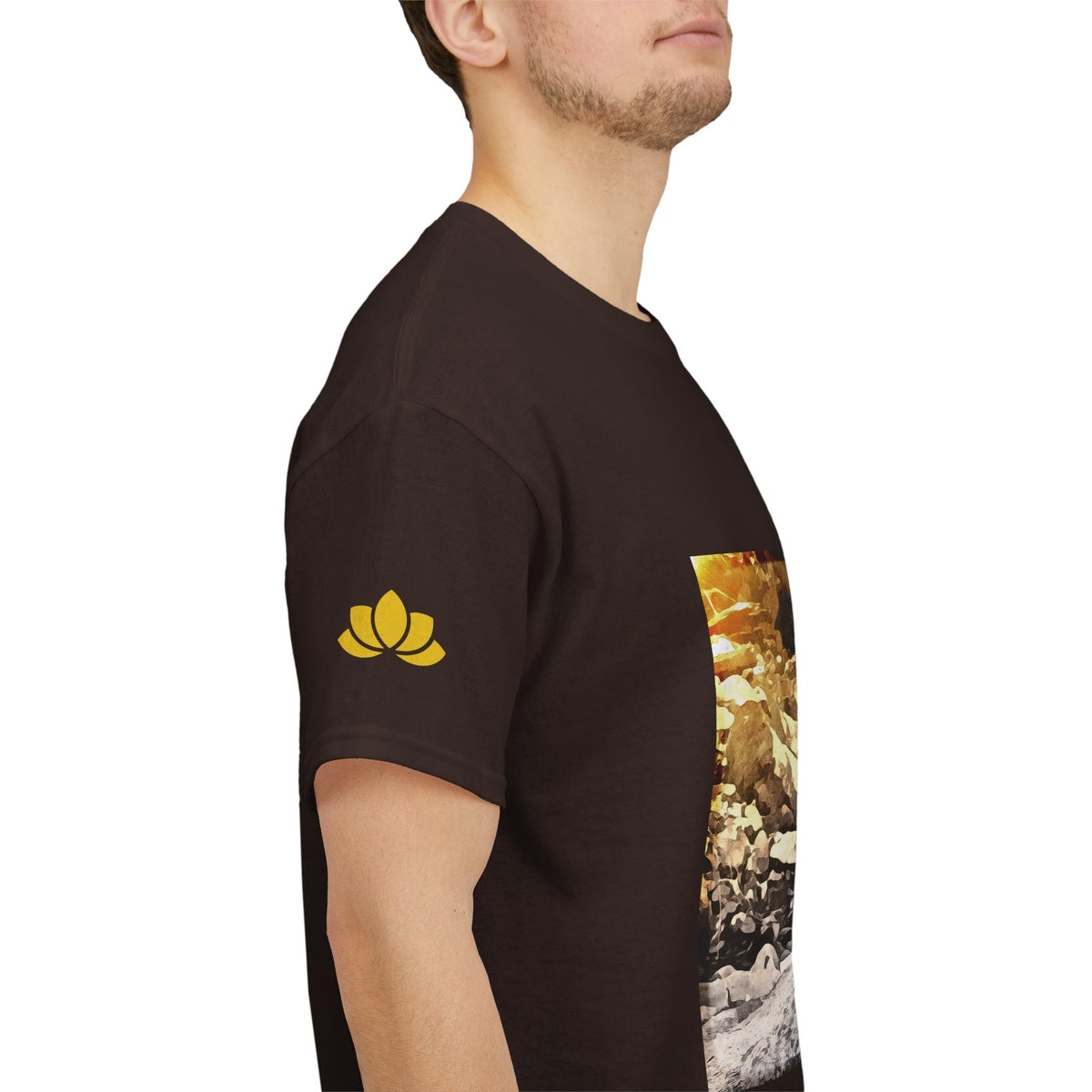 Unisex Heavy Cotton Tee - Stone Balance (Variant 1)