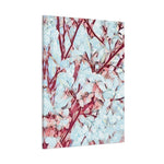 Stretched Matte Canvas - Poly Art - Apple's Tree Flower (Variant 4)