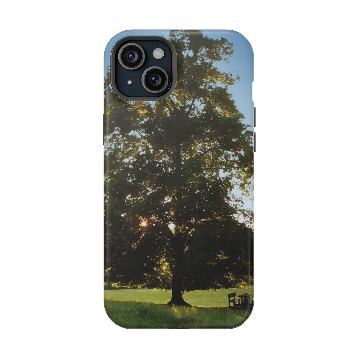 Magnetic Tough Phone Case - Tree in a Lawn (Variant 1)