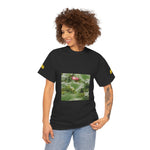 Unisex Heavy Cotton Tee - Flower of Lotus (Variant 2)