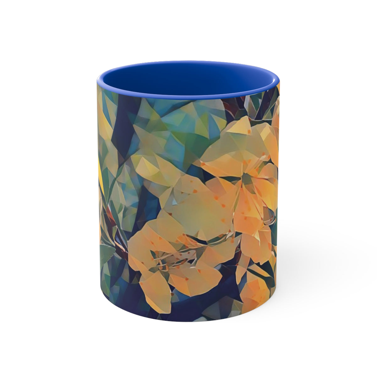 Mug 11oz - Poly Art - Apple's Tree Flower (Variant 2)