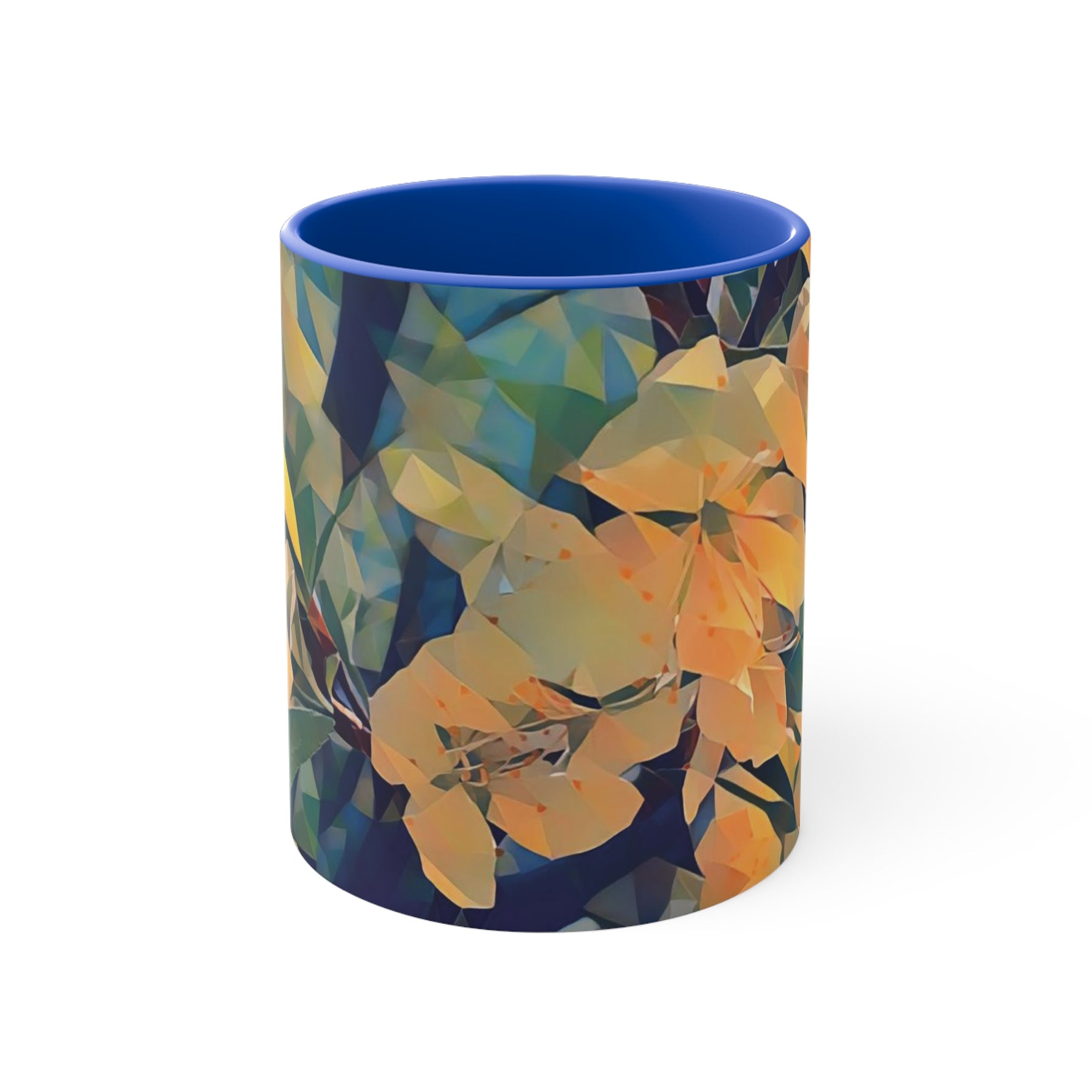 Mug 11oz - Poly Art - Apple's Tree Flower (Variant 2)