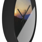 Wall Clock - Sunset Sky (Variant 2)