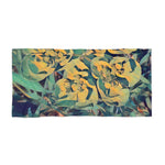 Beach Towel – Poly Art - Flower of Euphorbia Helioscopia (Variant 1)