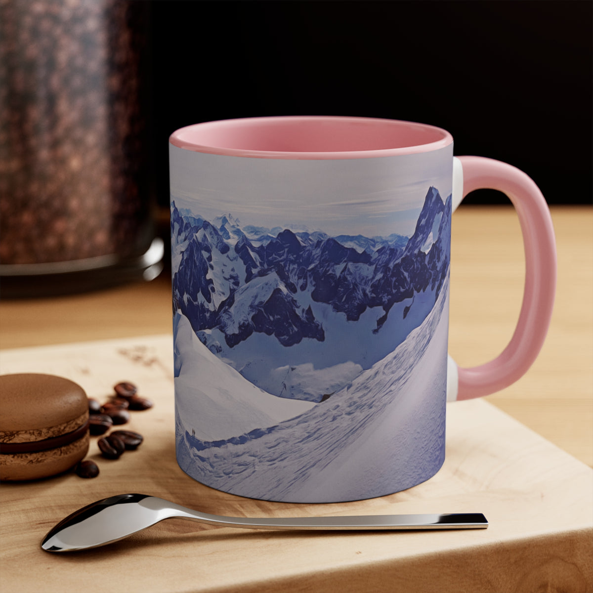 Mug 11oz - View from Mont Blanc, France (Variant 2)