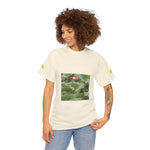 Unisex Heavy Cotton Tee - Flower of Lotus (Variant 2)
