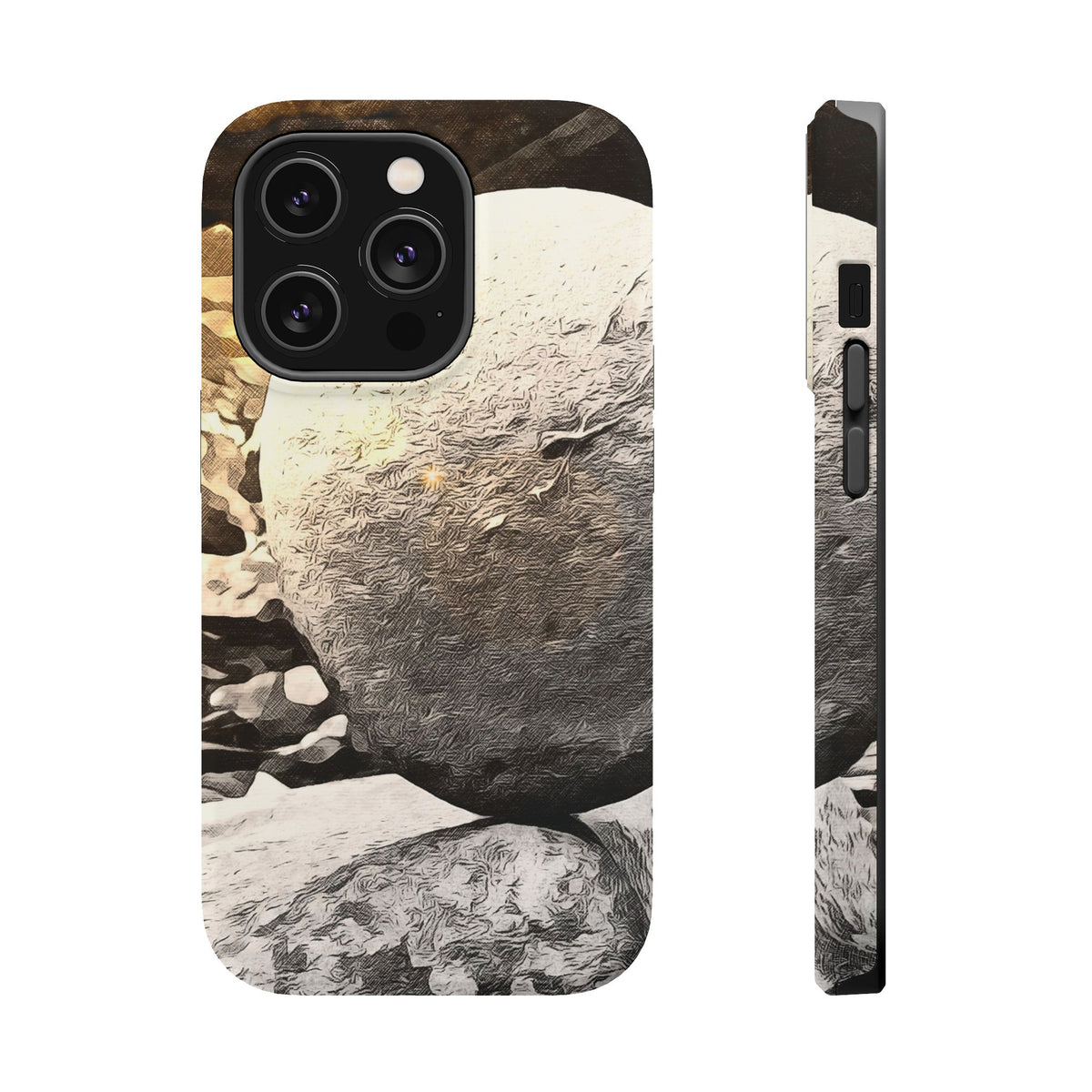 Magnetic Tough Phone Case - Stone Balance