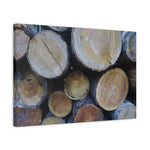 Stretched Matte Canvas - Wooden Trunks (Variant 2)