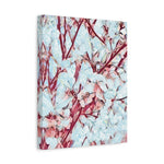 Stretched Matte Canvas - Poly Art - Apple's Tree Flower (Variant 4)
