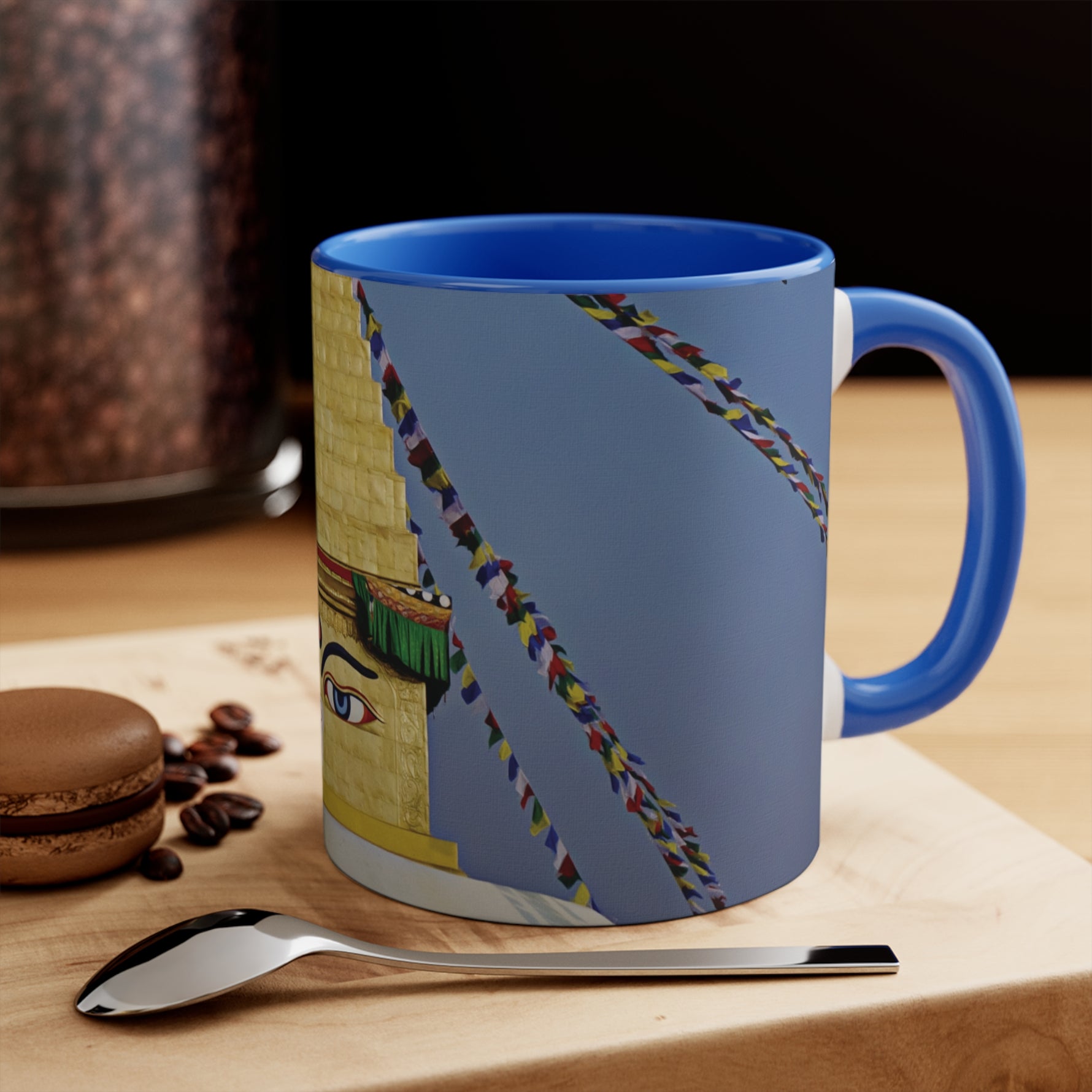 Mug 11oz - Nepal, Stupa with Buddha's Eyes (Variant 4)