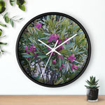 Wall Clock - Flower of Oleander