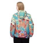 Windbreaker Jacket - Poly Art - Flower of Daisies (Variant 3)