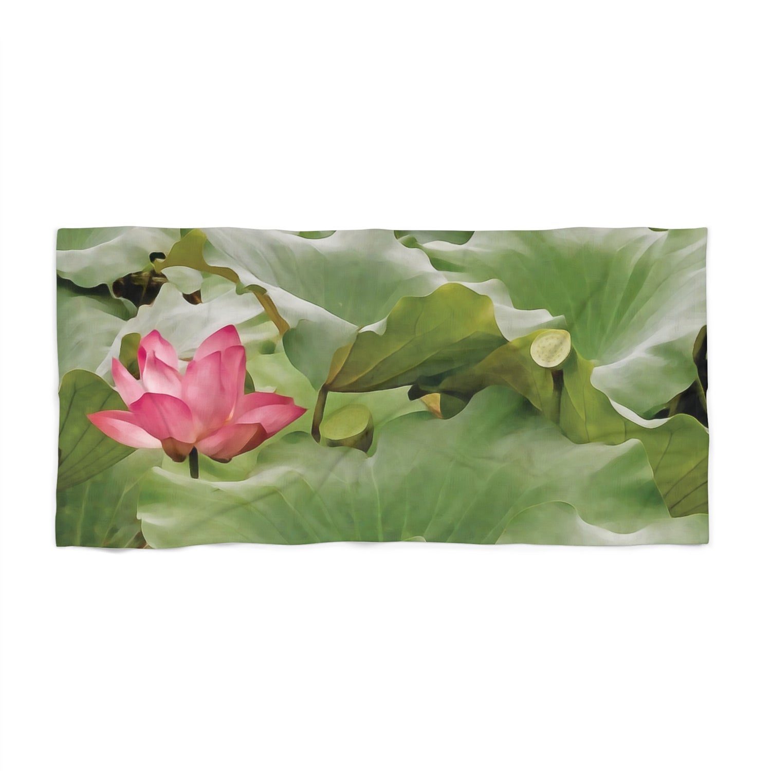 Beach Towel – Flower of Lotus (Variant 1)