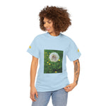 Unisex Heavy Cotton Tee - Flower of Dandelion