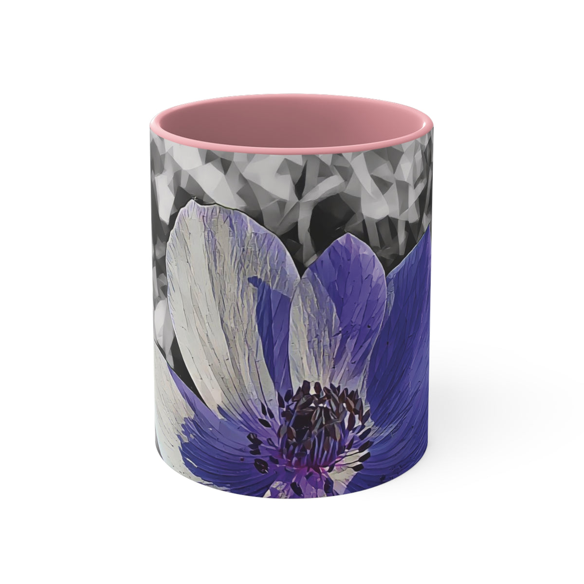 Mug 11oz - Poly Art - Flower of Anemone