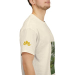 Unisex Heavy Cotton Tee - Flower of Lotus (Variant 2)