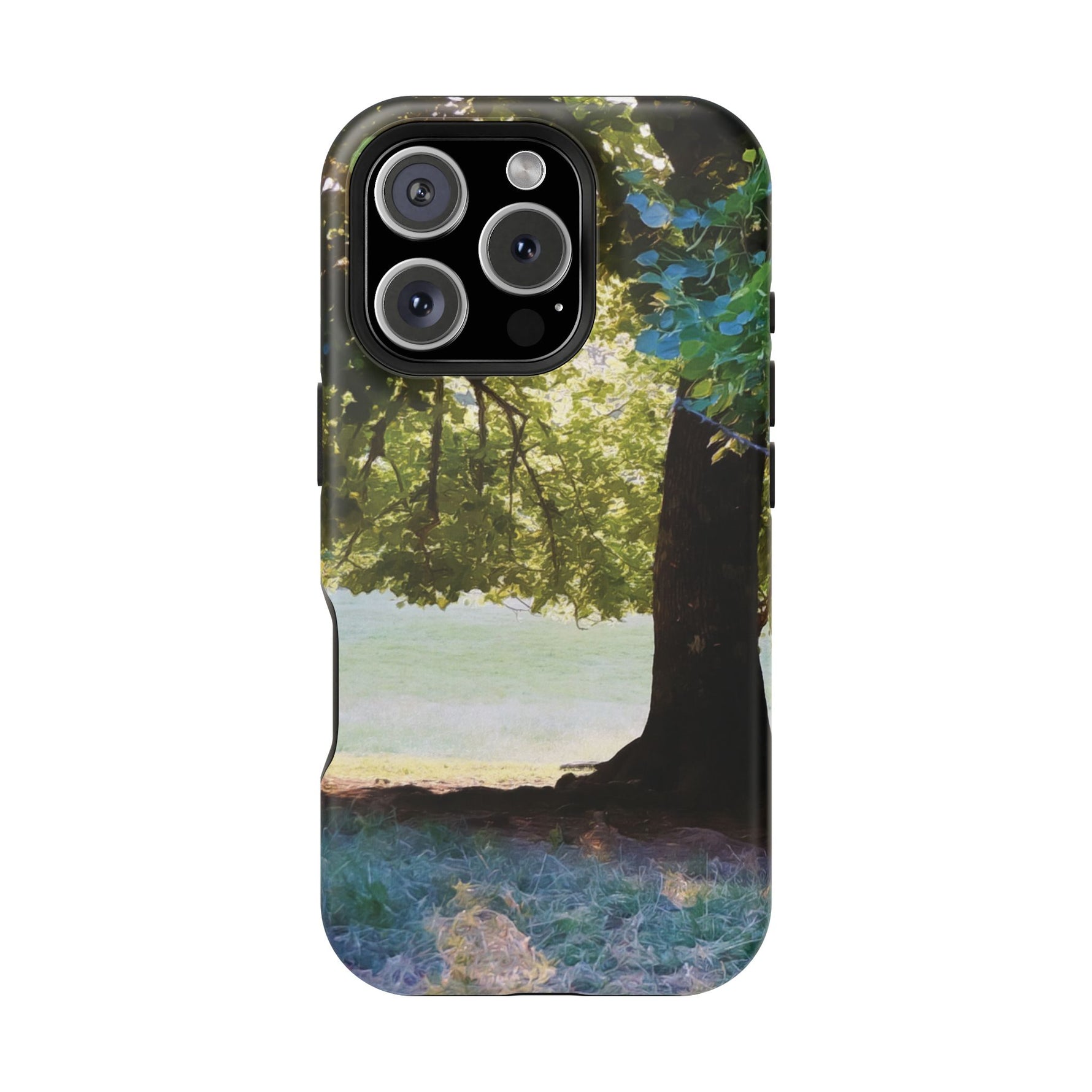 Magnetic Tough Phone Case - Tree in a Lawn (Variant 2)