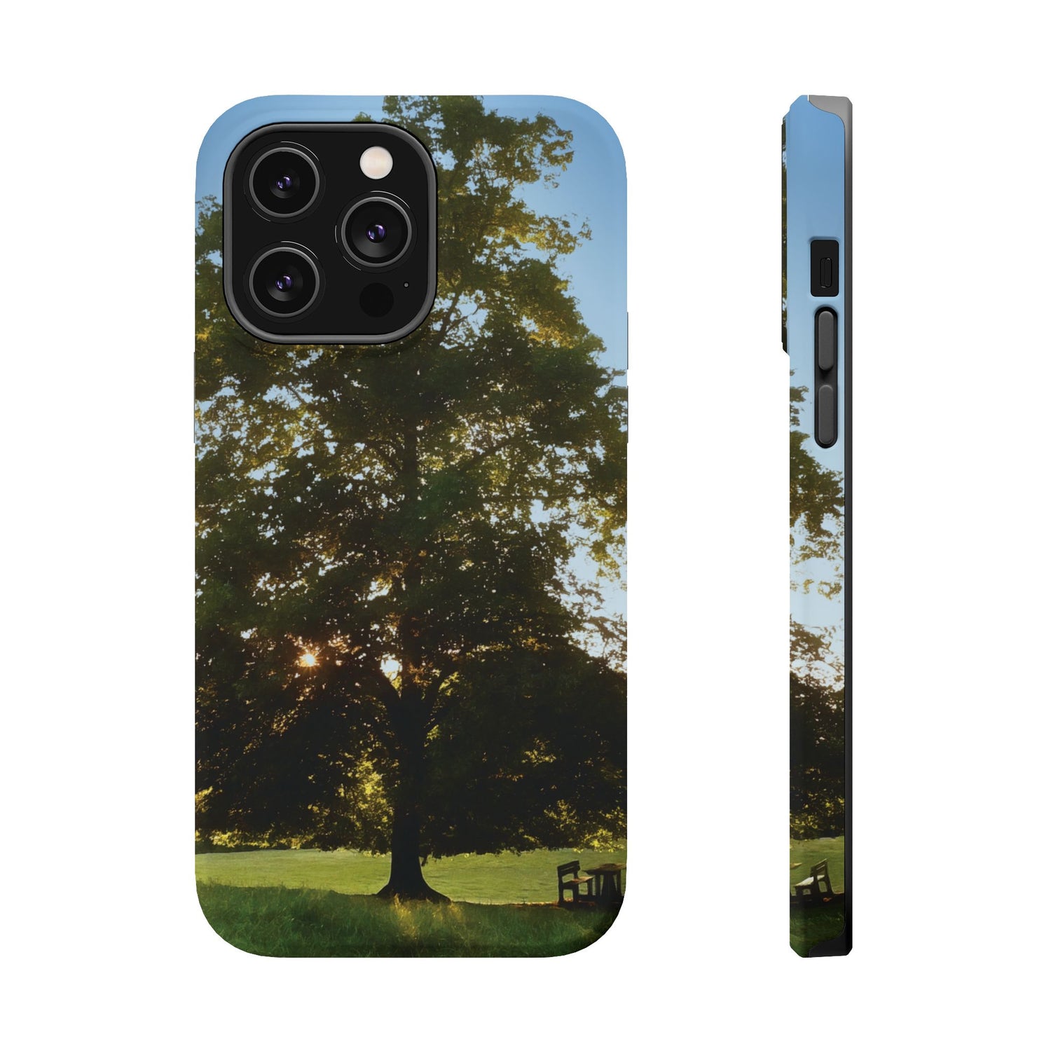 Magnetic Tough Phone Case - Tree in a Lawn (Variant 1)