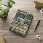 Hardcover Notebook with Puffy Covers - Nepal, Bodhisattvas Stone Sculptures