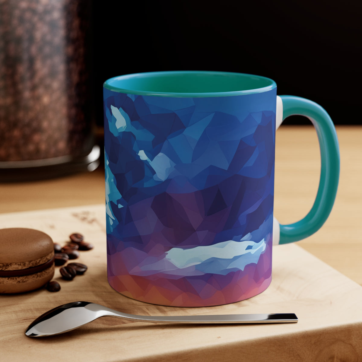 Mug 11oz - Poly Art - Sunset Sky (Variant 2)