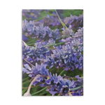 Hardcover Notebook with Puffy Covers - Flower of Lavender and Chamomile