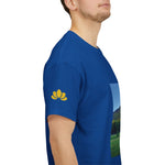 Unisex Heavy Cotton Tee - Tree in a Lawn