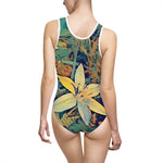 Swimsuit - Poly Art - Flower of Ornithogalum (Variant 2)