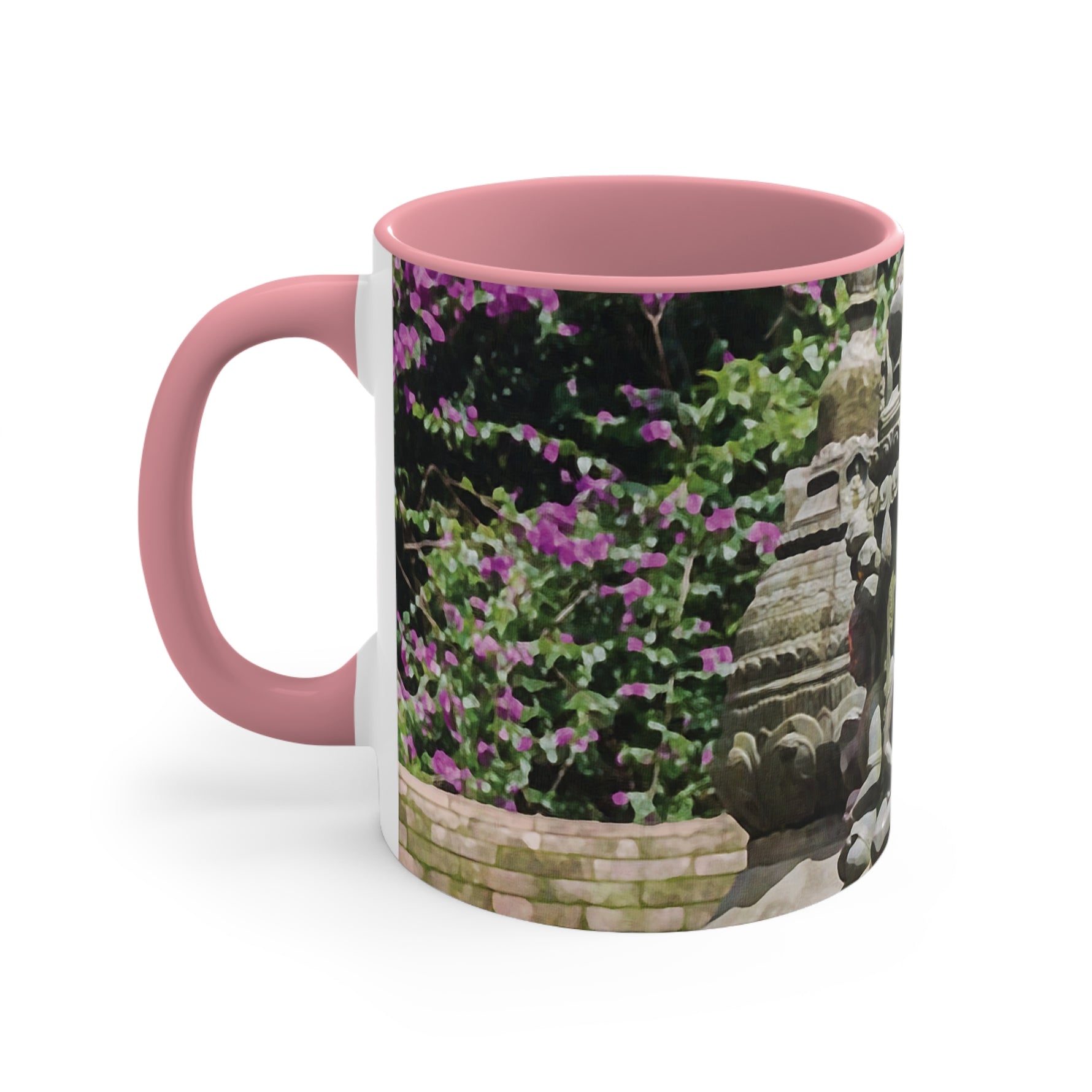Mug 11oz - Nepal, Bodhisattvas Stone Sculptures