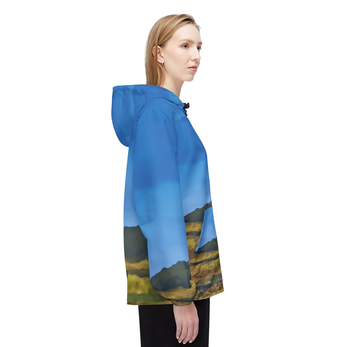 Windbreaker Jacket - Tuscan Landscape (Variant 1)