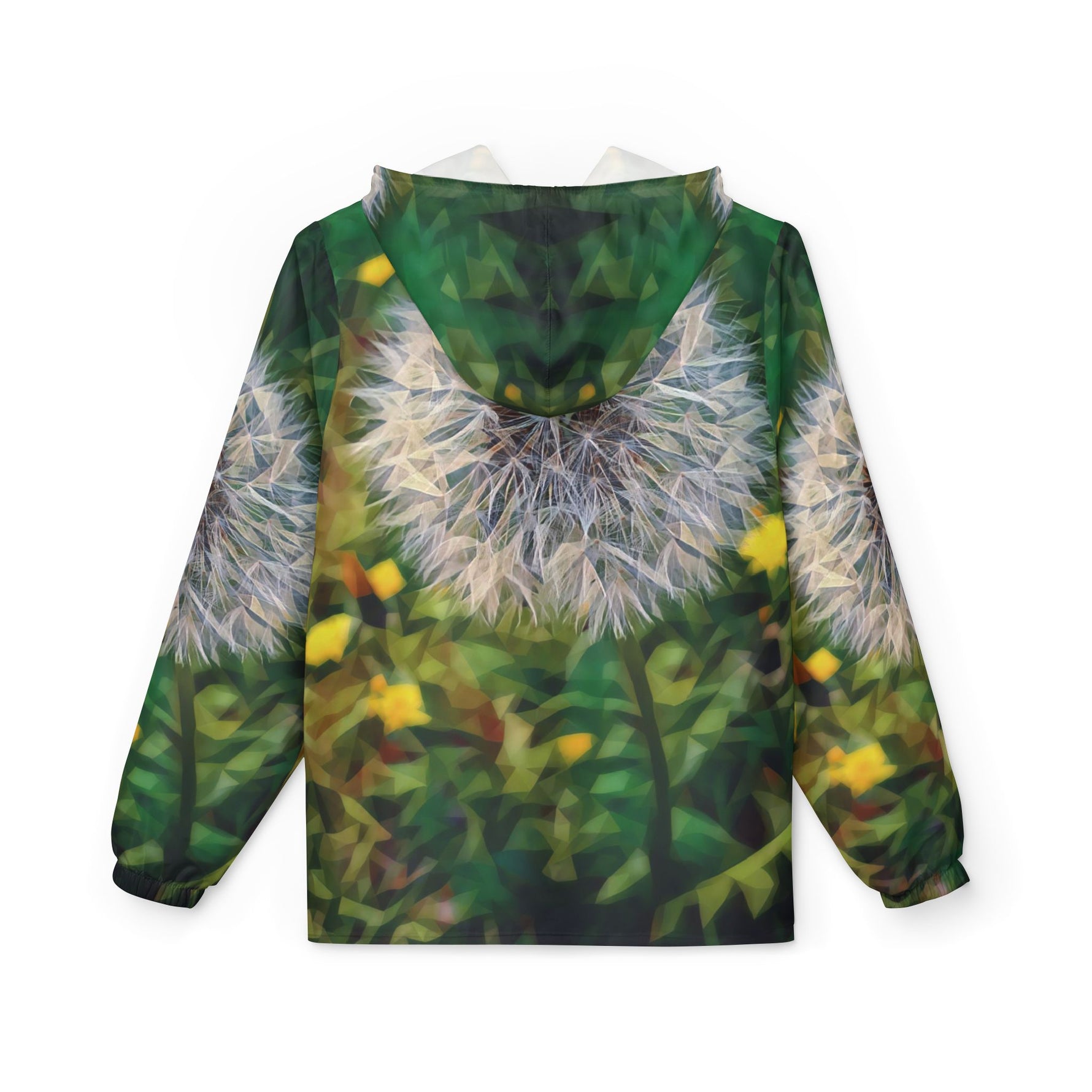 Windbreaker Jacket - Poly Art - Flower of Dandelion (Variant 2)