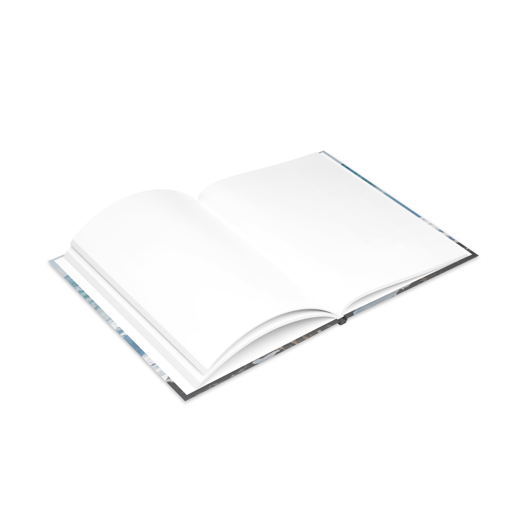 Hardcover Notebook with Puffy Covers - Sea Landscape (Variant 06)