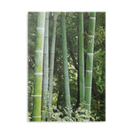 Hardcover Notebook with Puffy Covers - Bamboo Plants (Variant 1)