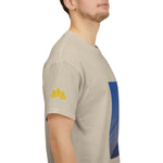 Unisex Heavy Cotton Tee - Nepal, Buddha's Eyes (Variant 6)