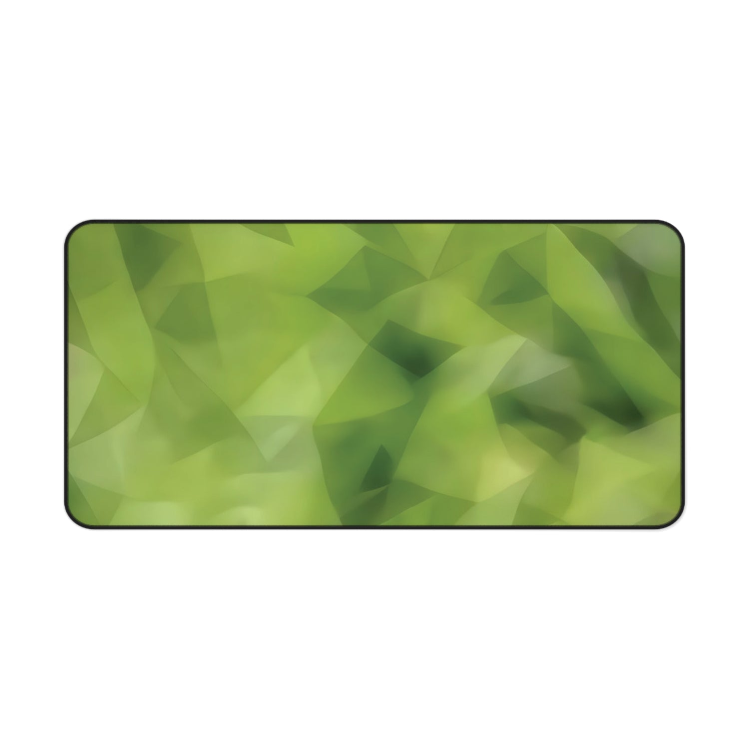 Desk Mat - Poly Art - Green Grass