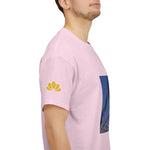 Unisex Heavy Cotton Tee - Nepal, Buddha's Eyes (Variant 2)