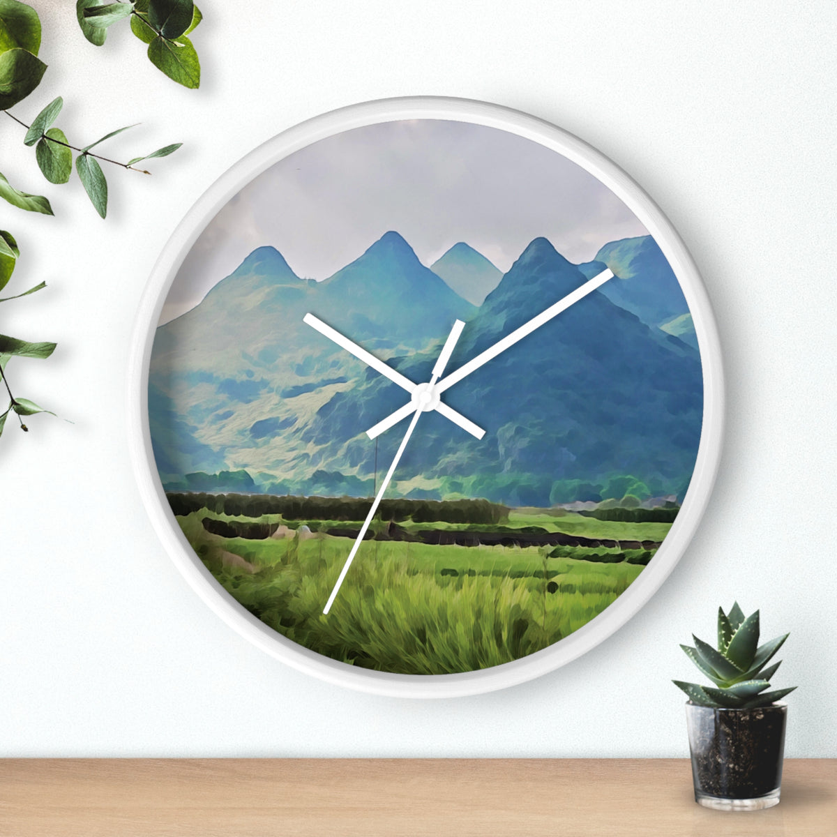 Wall Clock - China's Guilin Hills (Variant 2)