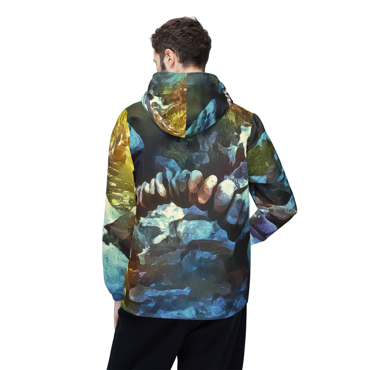 Windbreaker Jacket - Stone Balance (Variant 3)