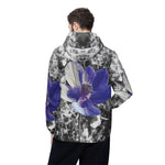 Windbreaker Jacket - Poly Art - Flower of Anemone