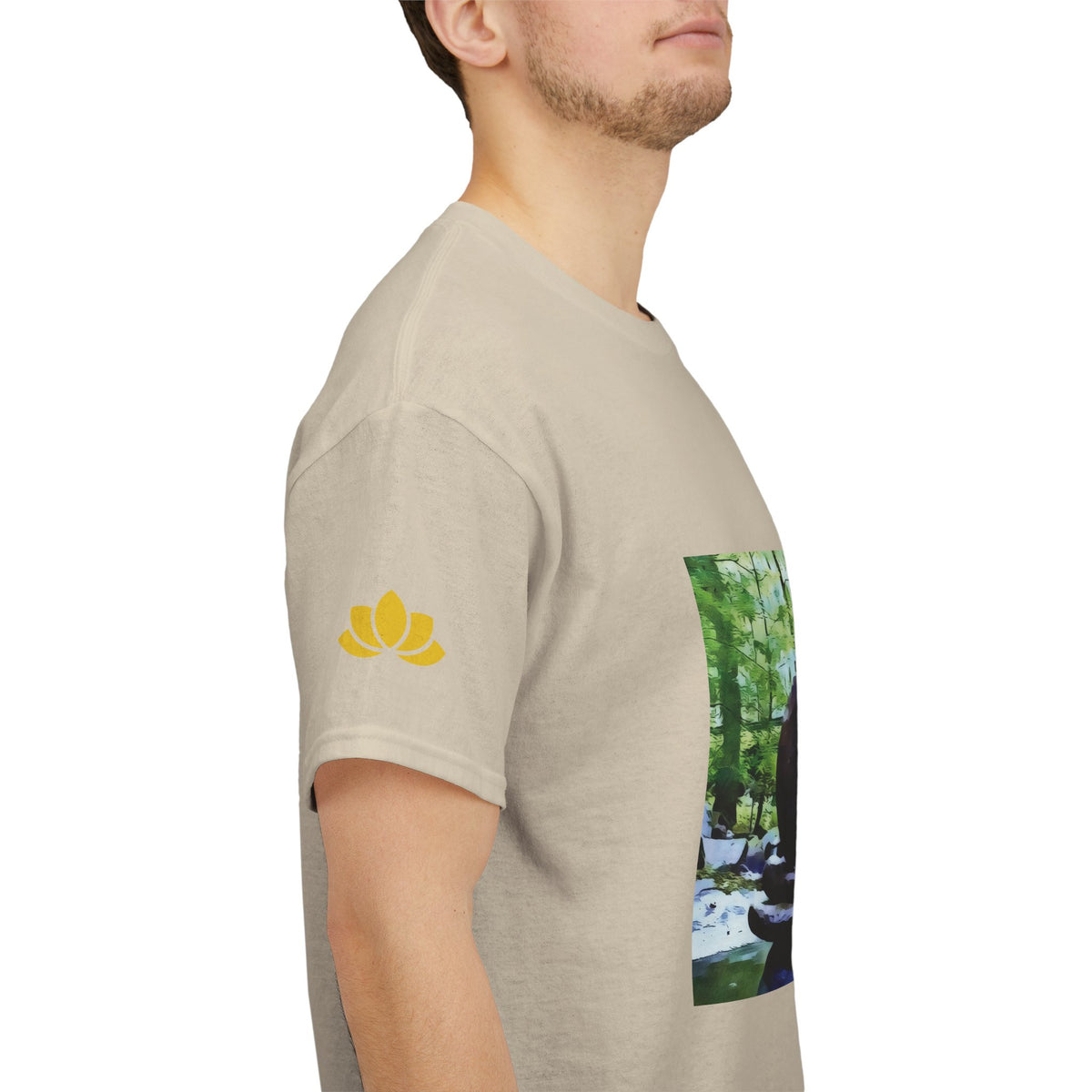 Unisex Heavy Cotton Tee - Stone Balance (Variant 2)