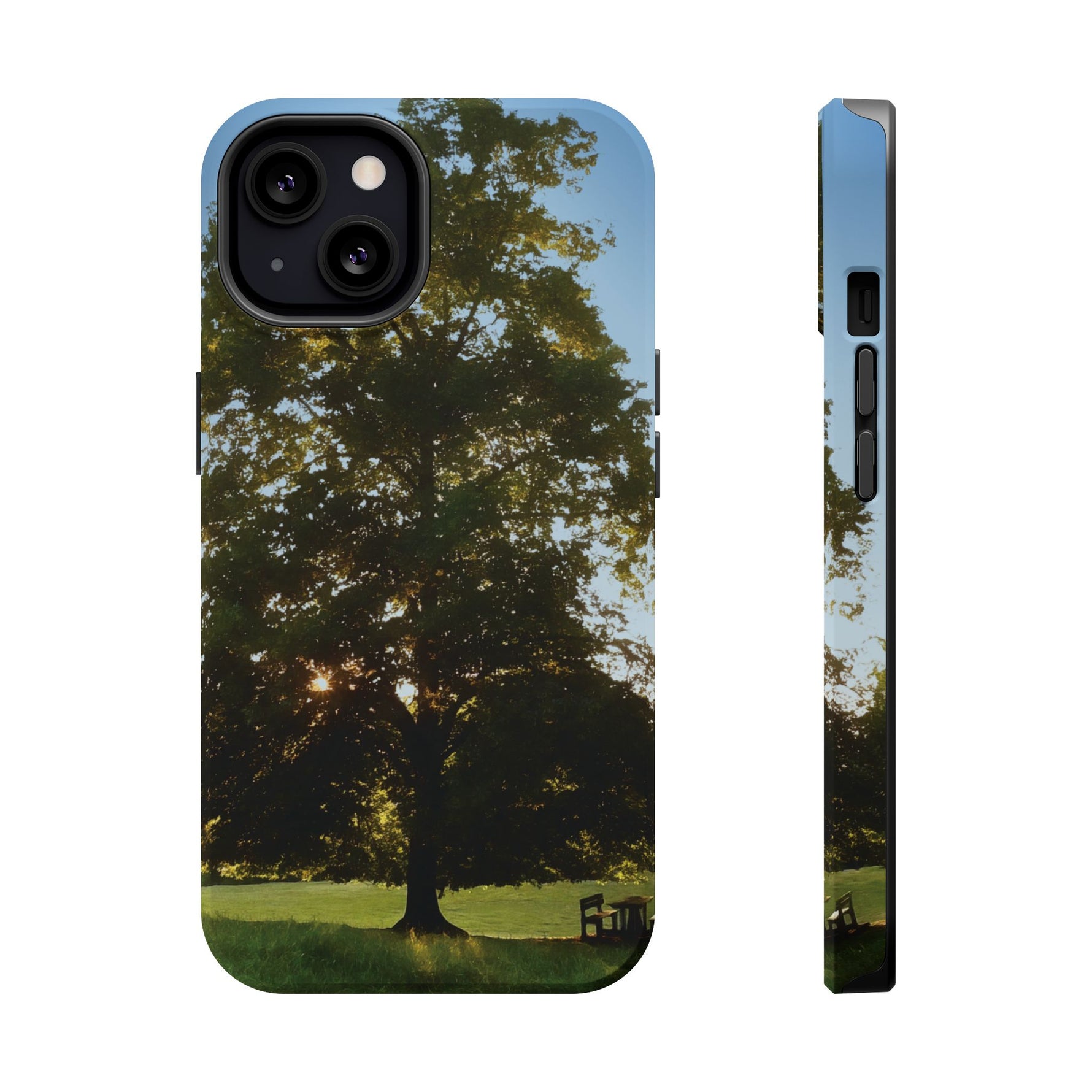 Magnetic Tough Phone Case - Tree in a Lawn (Variant 1)
