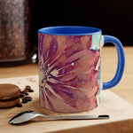 Mug 11oz - Poly Art - Flower of Dahlia (Variant 4)